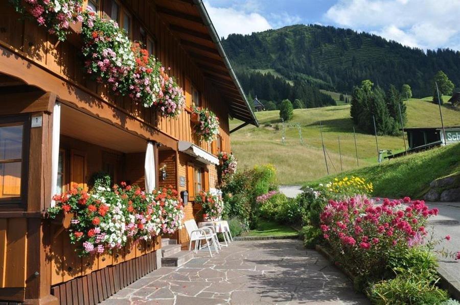 Das Bergfried - Urlaub Zentral Und Ruhig! Appartement Riezlern Buitenkant foto
